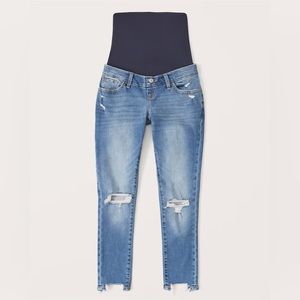DestroyMaternity Super Skinny Ankle Jean